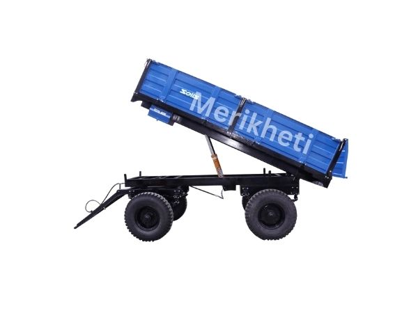 SOLIS-Tipping Trailer Double Axle Turn Table WTDNTT-8