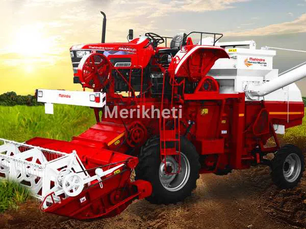 MAHINDRA-Tractor Mounted Combine Harvester