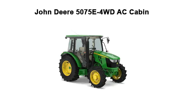 JD 5075E 4wd AC