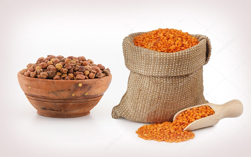 chana or masoor ki dal