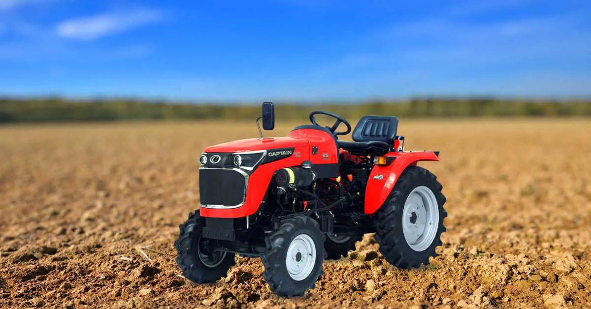 Captain 280 4WD tractor of Captain Company popular among farmers