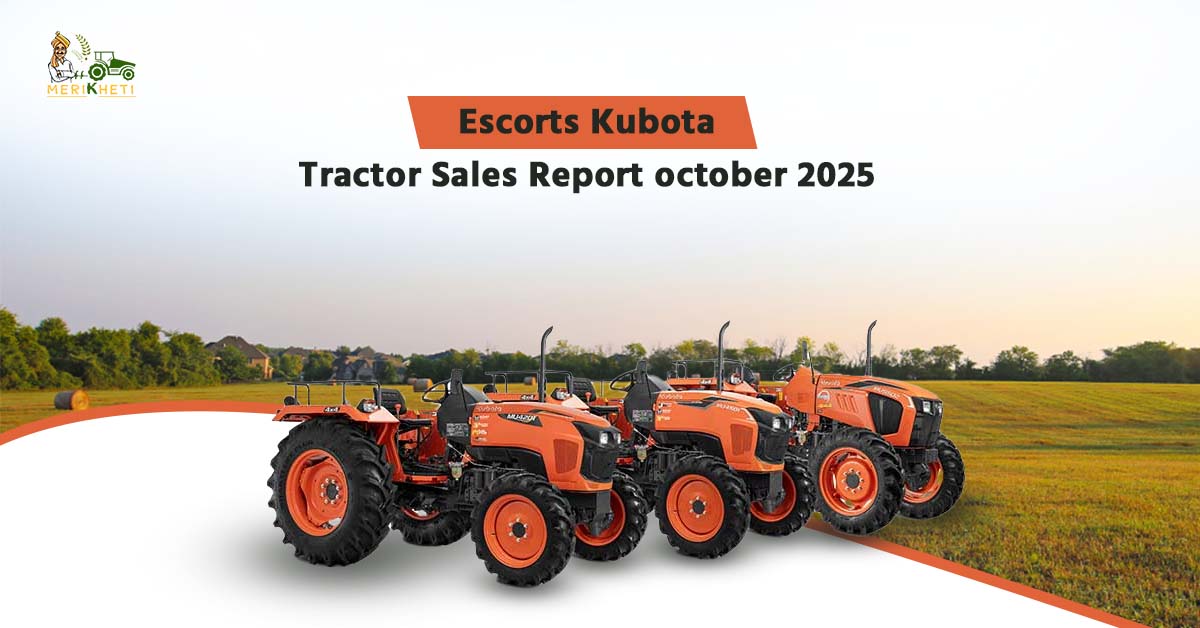 Escorts Kubota Tractor Sales Report in October 2025