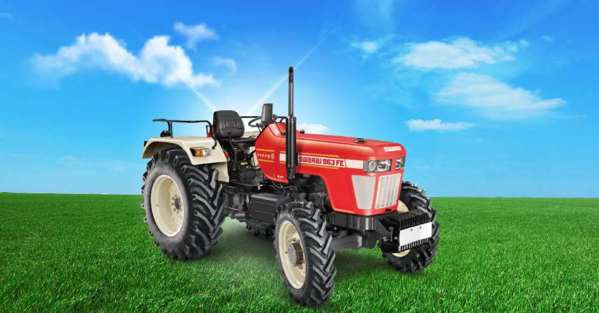 Swaraj 963 FE: 60 HP ट्रैक्टर के फीचर्स, स्पेसिफिकेशन और कीमत