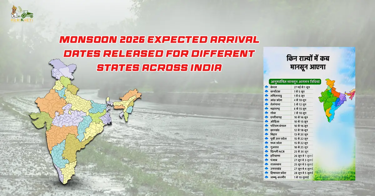 Monsoon 2026 Update: Know When Rain Will Reach Your State