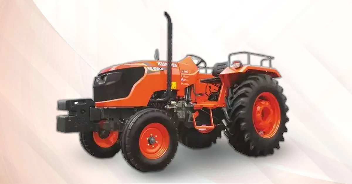 Kubota MU 5501 ट्रैक्टर आता है शक्तिशाली इंजन के साथ 