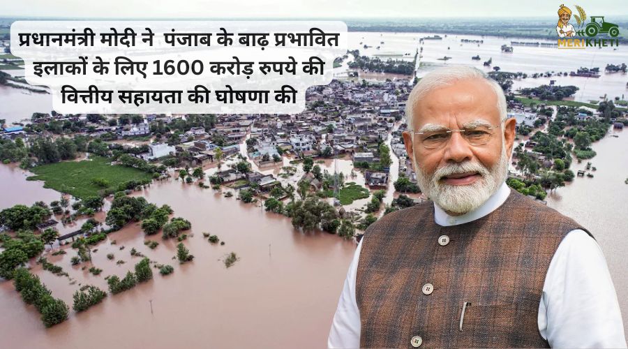 प्रधानमंत्री मोदी ने पंजाब के बाढ़ प्रभावित इलाकों के लिए 1600 करोड़ रुपये की वित्तीय सहायता की घोषणा की 