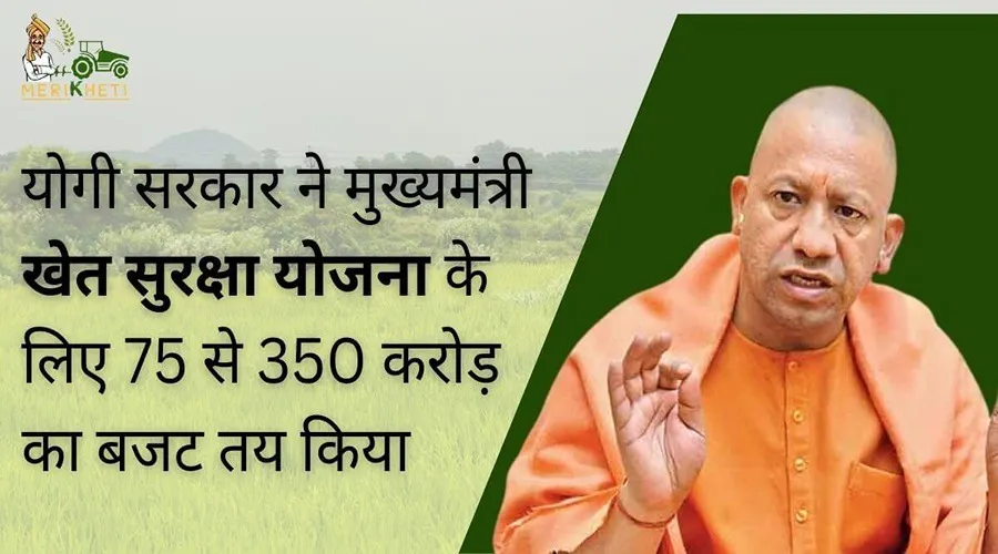 योगी सरकार ने मुख्यमंत्री खेत सुरक्षा योजना के लिए 75 से 350 करोड़ का बजट तय किया