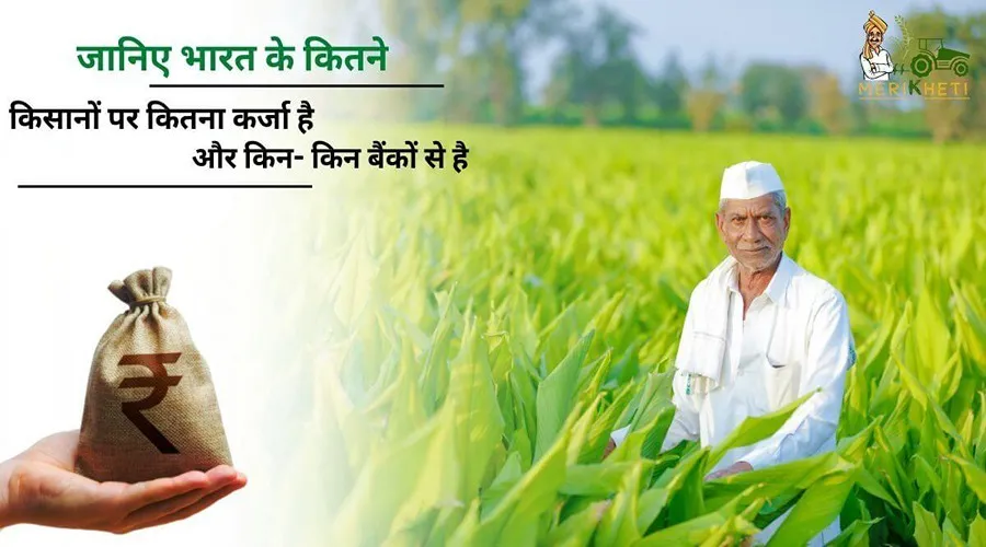 जानिए भारत के कितने किसानों पर कितना कर्जा है और किन- किन बैंकों से है
