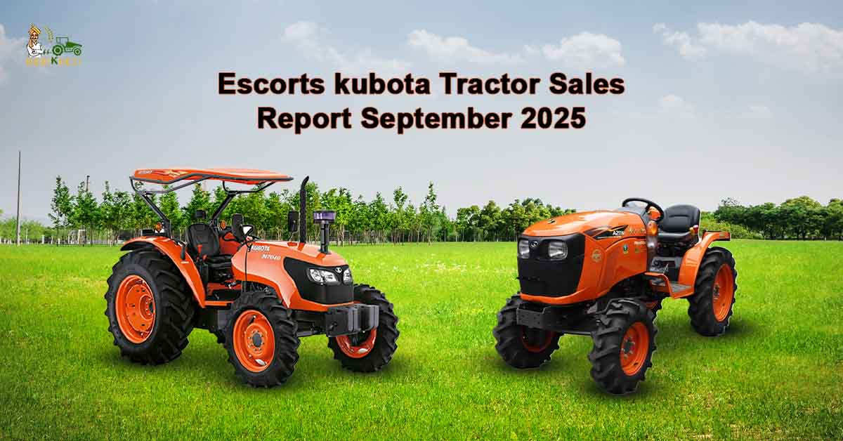 Escorts Kubota Tractor Sales Reports Sep 2025: 17,803 Domestic Units Sold with 48.5% Growth