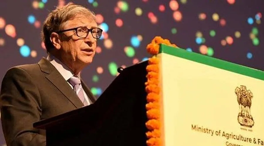 सही जानकारी मिले तो छोटे जोत वाले किसान जलवायु परिवर्तन के नुकसान से निबट सकते है: बिल गेट्स