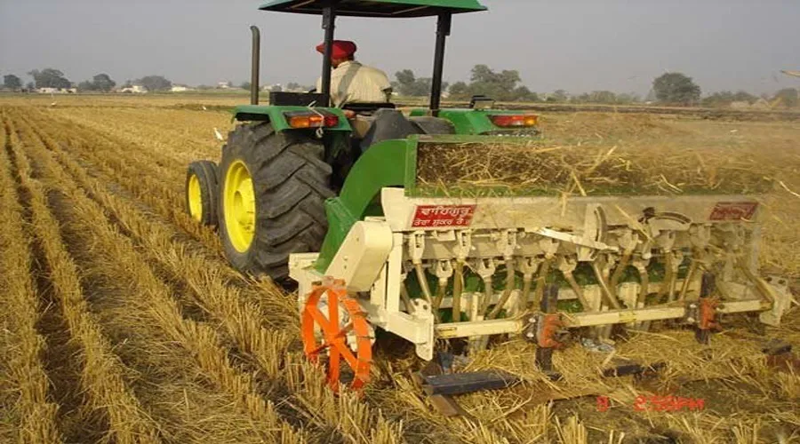 बगैर पराली हटाए करे बिजाई हैप्पी सीडर