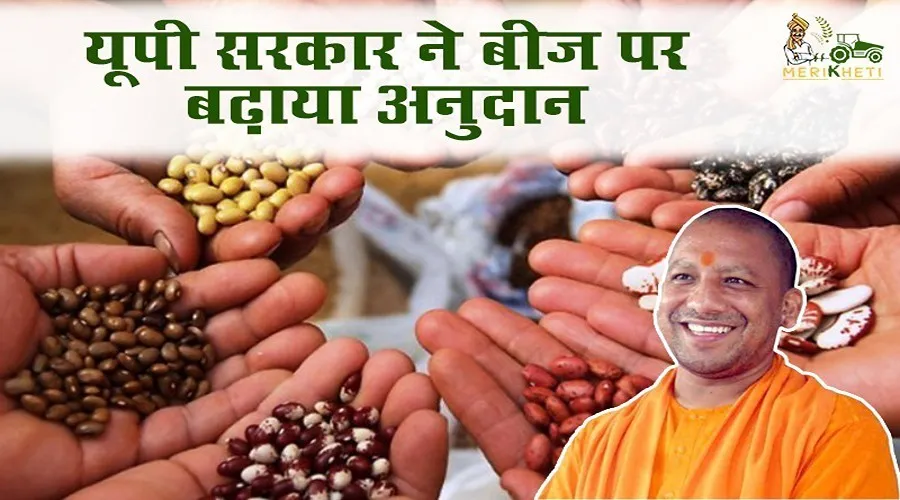 यूपी सरकार ने बीज पर बढ़ाया अनुदान