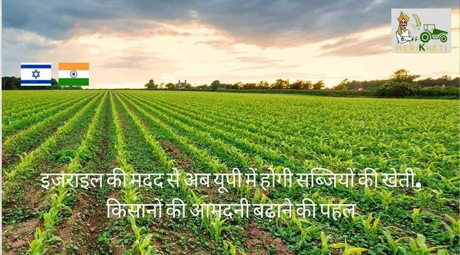 इजराइल की मदद से अब यूपी में होगी सब्जियों की खेती, किसानों की आमदनी बढ़ाने की पहल