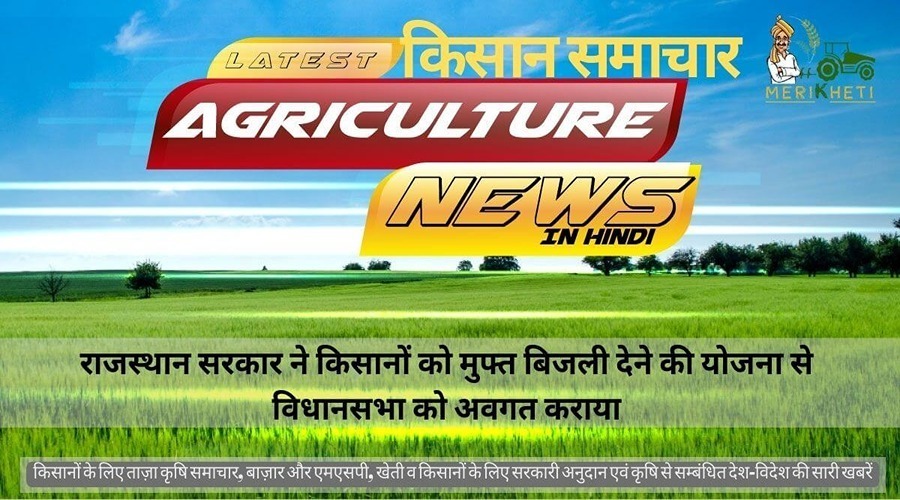 राजस्थान सरकार ने किसानों को मुफ्त बिजली देने की योजना से विधानसभा को अवगत कराया