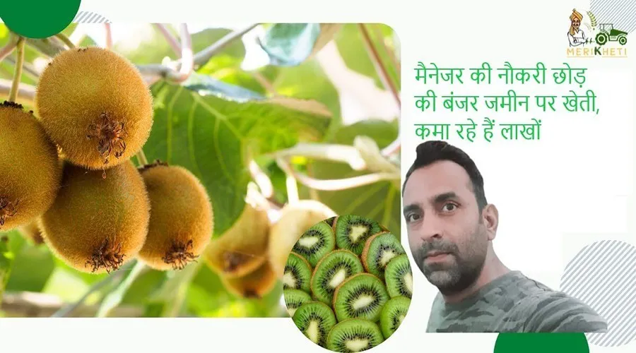 मैनेजर की नौकरी छोड़ की बंजर जमीन पर खेती, कमा रहे हैं लाखों