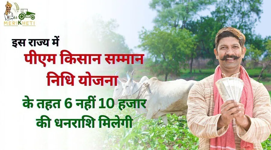 इस राज्य में पीएम किसान सम्मान निधि योजना के तहत 6 नहीं 10 हजार की धनराशि मिलेगी