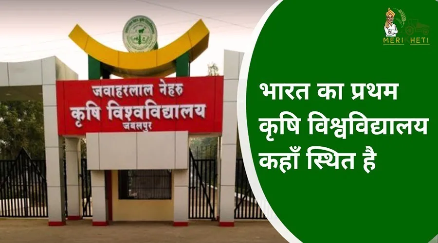 भारत का प्रथम कृषि विश्वविद्यालय कहाँ स्थित है