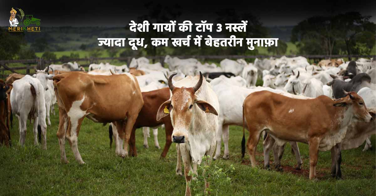 देशी गायों की बेस्ट 3 नस्लें, जो देती हैं ज्यादा दूध और रखरखाव में भी कम खर्च!