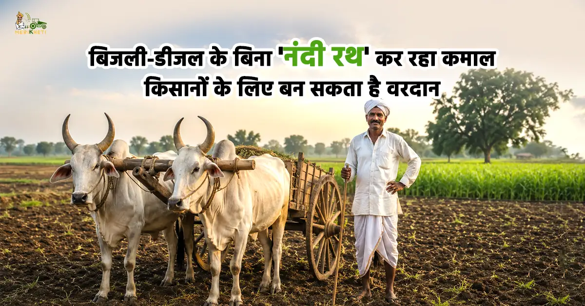 बिजली-डीजल के बिना 'नंदी रथ' कर रहा कमाल, किसानों के लिए बन सकता है वरदान